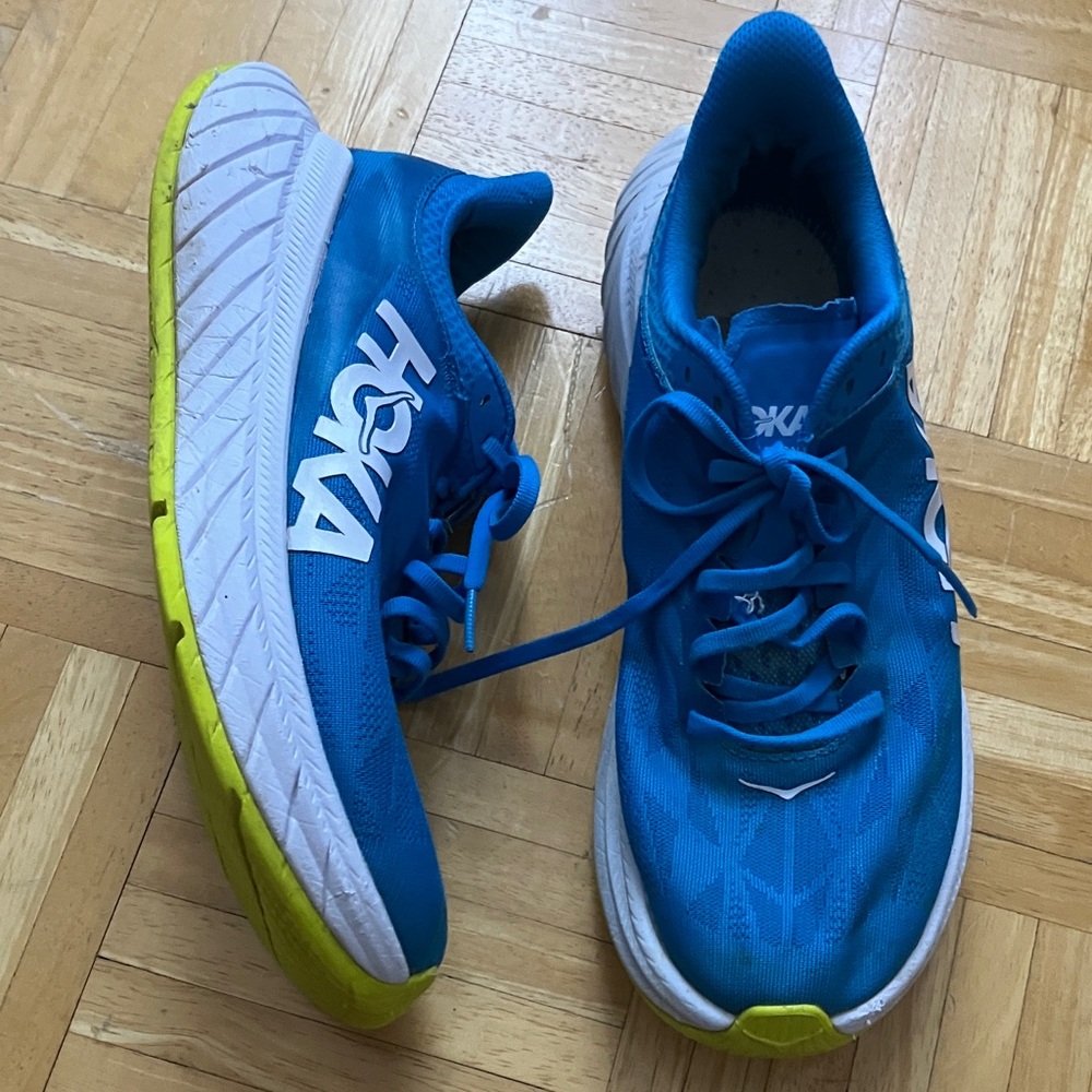Hoka Hokas Vibrant Blue Sneakers 8.5